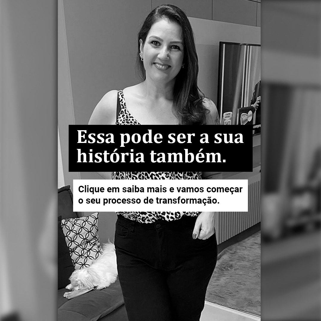 Peça com texto sobre nova rotina e disposição da paciente